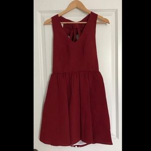 Lauren James bow back dress Augusta